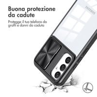 imoshion Camslider Backcover Samsung Galaxy A34 (5G) - Zwart