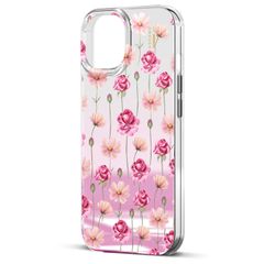 iDeal of Sweden Mirror Case Apple iPhone 17e / 16e / 15 / 14 / 13 - Rose Blush Floral
