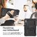 Accezz Rugged Backcover met schouderstrap Samsung Galaxy Tab S9 Plus 12.4 inch - Zwart