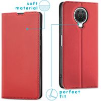 imoshion Slim Folio Bookcase Nokia G10 / G20 - Rood