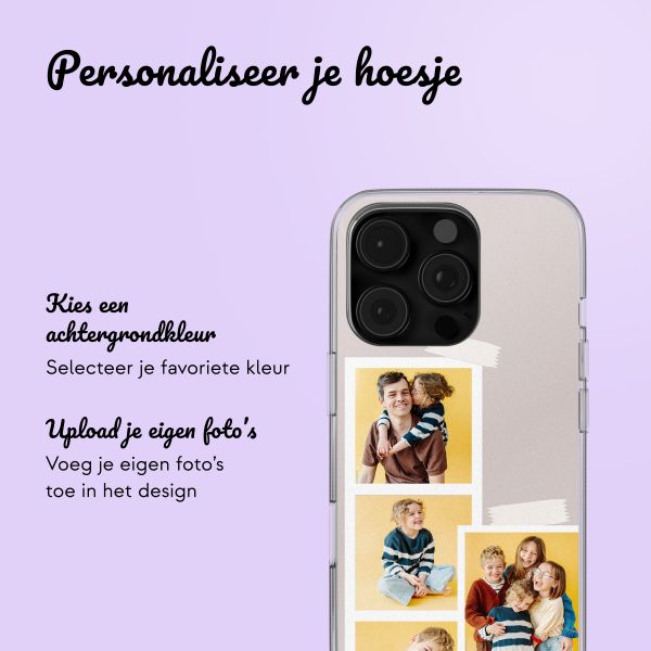 Gepersonaliseerd hoesje met filmrol N°1 iPhone 16 Pro Max - Transparant