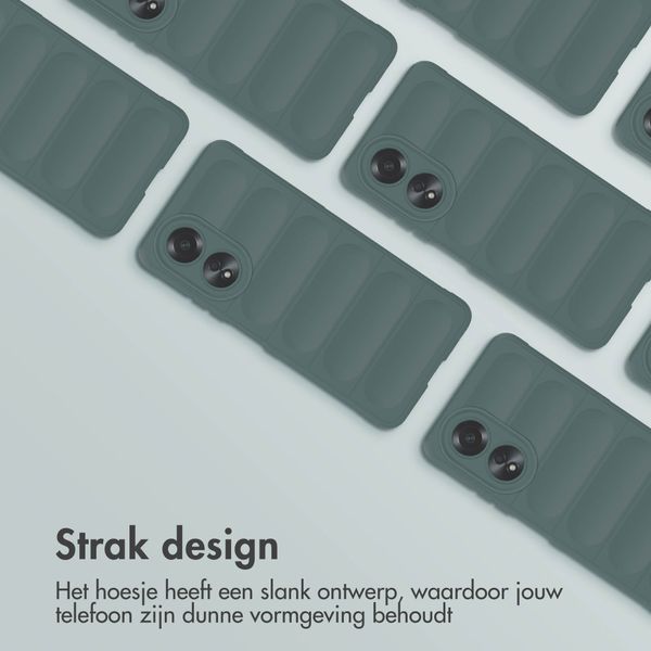 imoshion EasyGrip Backcover Oppo A58 - Donkergroen