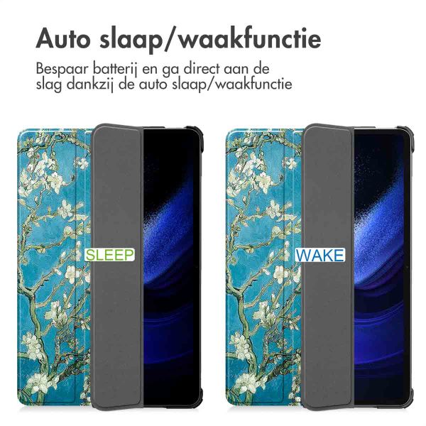 imoshion Design Trifold Bookcase Xiaomi Pad 6 / 6 Pro - Green Plant