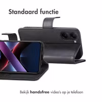 imoshion Luxe Bookcase Xiaomi Poco X7 Pro - Zwart