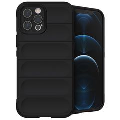imoshion EasyGrip Backcover Apple iPhone 12 Pro Max - Zwart
