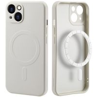 imoshion Color Backcover met MagSafe iPhone 13 - Beige