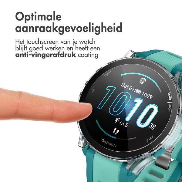 imoshion Full Cover Hardcase Garmin Forerunner 165 / 165 Music - Transparant