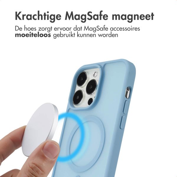 imoshion Color Guard Backcover met MagSafe Apple iPhone 14 Pro Max - Lichtblauw