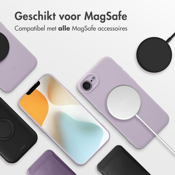 imoshion Color Backcover met MagSafe iPhone 16e - Paars