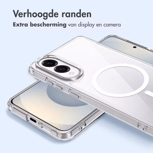 imoshion Protective Backcover met MagSafe Samsung Galaxy S25 Edge - Transparant