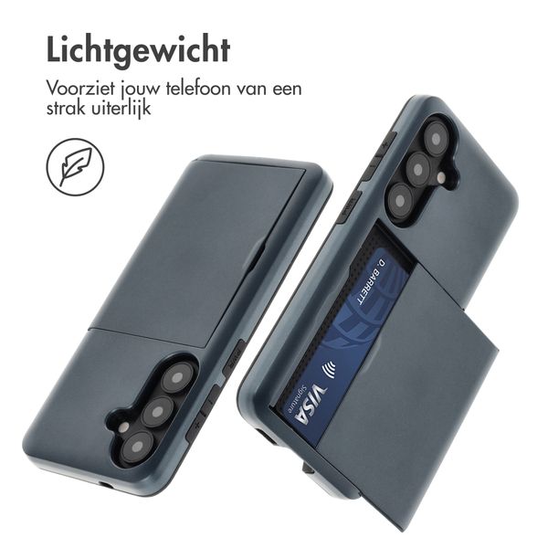 imoshion Backcover met pasjeshouder Samsung Galaxy S26 - Donkerblauw