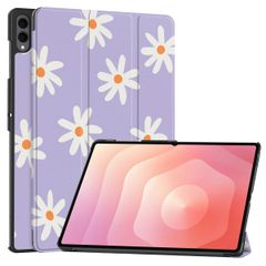 imoshion Design Trifold Bookcase Samsung Galaxy Tab S11 Ultra - Flowers Distance