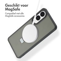 Accezz Ring Stand Backcover met MagSafe Samsung Galaxy S25 Edge - Zwart