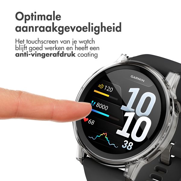 imoshion Full Cover Hardcase Garmin Venu 4 - 45 mm - Transparant