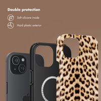 Selencia Vivid Back Cover with MagSafe Apple iPhone 15 - Wild Leo
