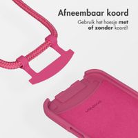 imoshion Color Backcover met afneembaar koord met MagSafe Apple iPhone Air - Raspberry
