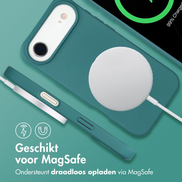imoshion Color Backcover met afneembaar koord met MagSafe Apple iPhone Air - Donkergroen