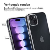 Accezz 100% Recycled Clear Backcover Apple iPhone 15 Plus - Transparant