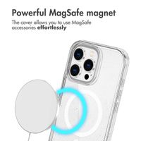 imoshion Sparkle Backcover met MagSafe Apple iPhone 16 Pro - Glitter Transparant