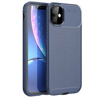 imoshion Carbon Softcase Backcover iPhone 11 - Blauw