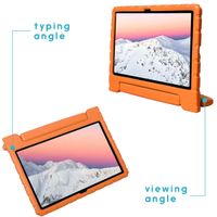 imoshion Kidsproof Backcover met handvat Lenovo Tab P11 / P11 Plus - Oranje