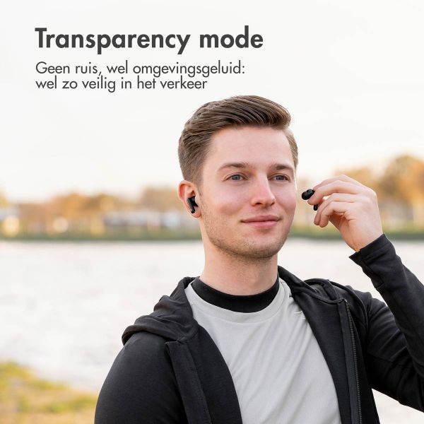 imoshion Aura Pro Draadloze In-ear Oordopjes - Active Noise Cancelling (ANC) - Zwart