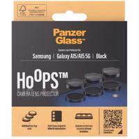 PanzerGlass Camera Protector Hoops Optic Rings Samsung Galaxy A15 (5G) - Black