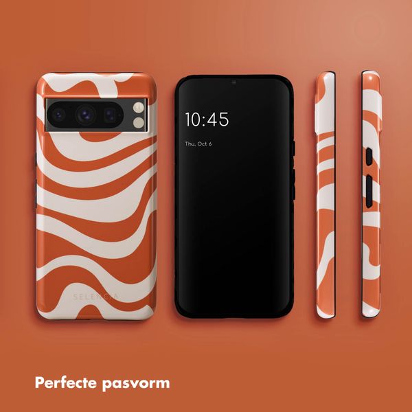 Selencia Vivid Tough Backcover Google Pixel 8 Pro - Dream Swirl Orange