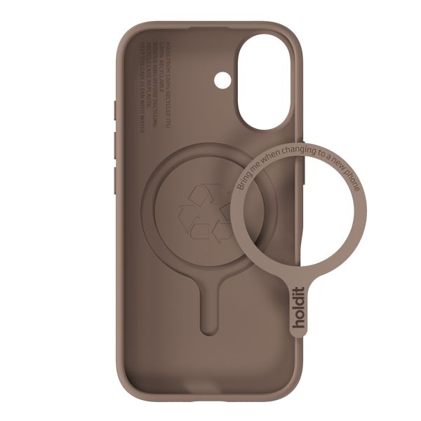 Holdit Soft MagSafe Case Apple iPhone 17 - Mocha Brown