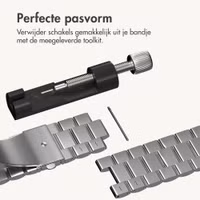 imoshion Stalen bandje Huawei Watch Fit 3 - Zilver