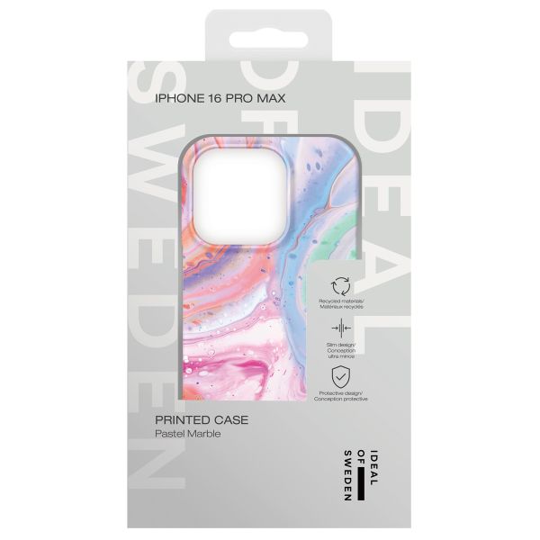 iDeal of Sweden Fashion Backcover Apple iPhone 16 Pro Max - Pastel Marble