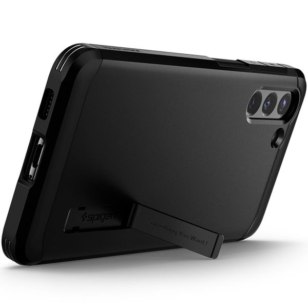 Spigen Tough Armor Backcover Samsung Galaxy S21 - Zwart