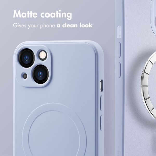 imoshion Colour Back Cover with MagSafe Apple iPhone 13 - Lila