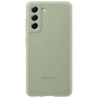 Samsung Originele Silicone Backcover Galaxy S21 FE - Olive Green