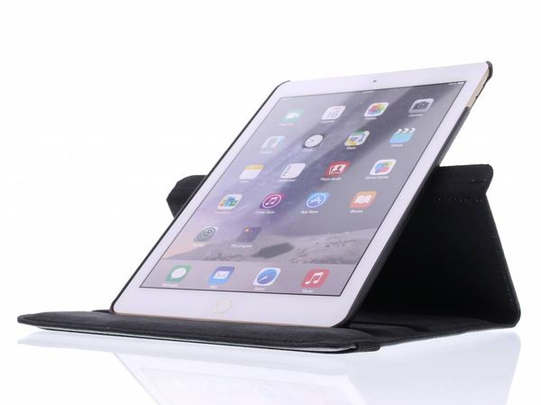 360° Draaibare Bookcase iPad Air 2 (2014) - Zwart