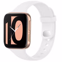 imoshion Siliconen Sport bandje Oppo Watch 46 mm - Wit