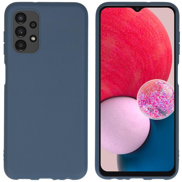 imoshion Color Backcover Samsung Galaxy A13 (4G) - Donkerblauw