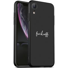 imoshion Design hoesje Apple iPhone Xr - Fuck Off