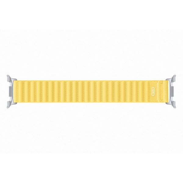 Samsung Originele Fabric Band Samsung Galaxy Watch 9 (40/44mm) / Watch 8 (40/44mm) / Classic (46mm) - Maat S/M - Geel
