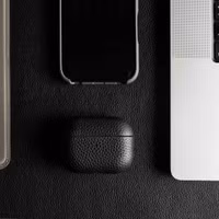 Accezz Echt Leren Case AirPods 3 - Zwart