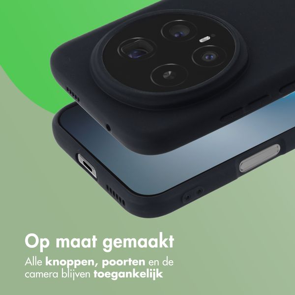 imoshion Color Backcover Honor Magic8 Pro - Zwart