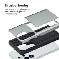 imoshion Backcover met pasjeshouder Samsung Galaxy S25 Ultra - Groen