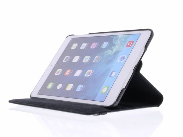 360° Draaibare Bookcase iPad Mini 3 (2014) / Mini 2 (2013) / Mini 1 (2012) - Zwart