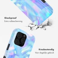 Selencia Vivid Tough Backcover met MagSafe Apple iPhone 16 Pro - Holographic Blue Dream
