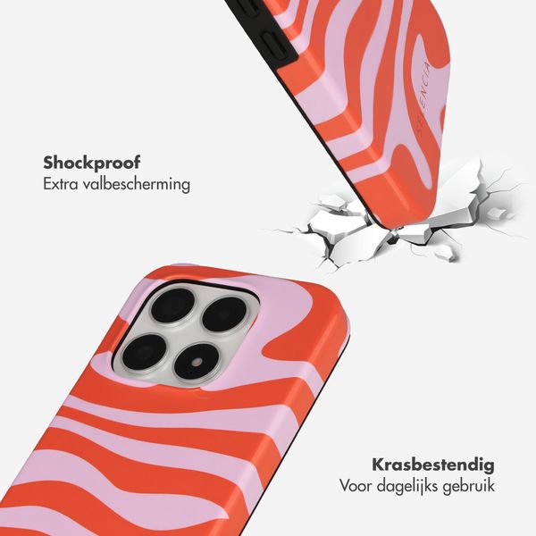Selencia Vivid Backcover met MagSafe Xiaomi 17 - Dream Swirl Pink