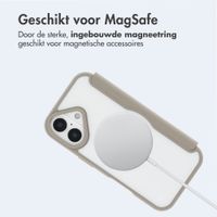 imoshion Transparante Bookcase met MagSafe Apple iPhone 17 - Beige