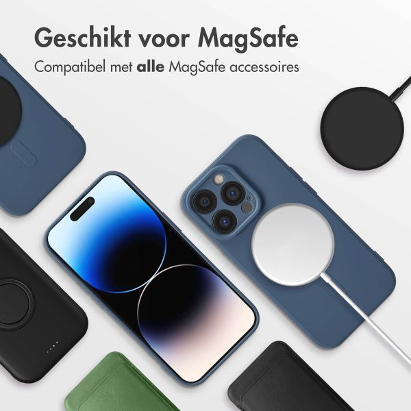 imoshion Color Backcover met MagSafe iPhone 14 Pro - Donkerblauw