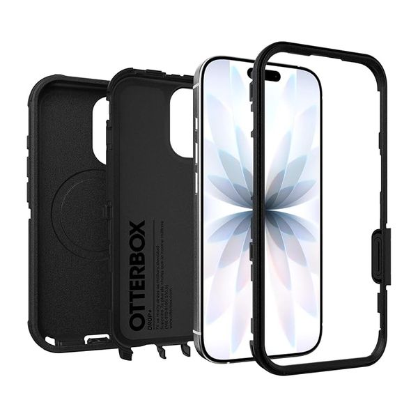 OtterBox Defender Pro MagSafe Back Cover in Factory Packaging Apple iPhone 17 - Black