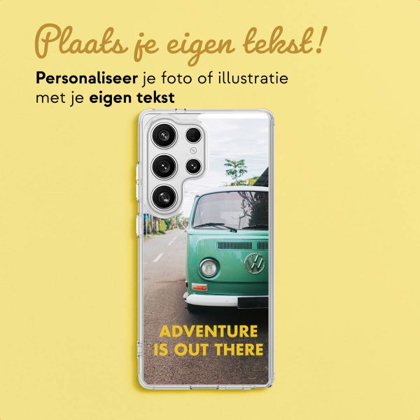 Ontwerp je eigen MagSafe Clear Case Samsung Galaxy S25 Ultra - Transparant