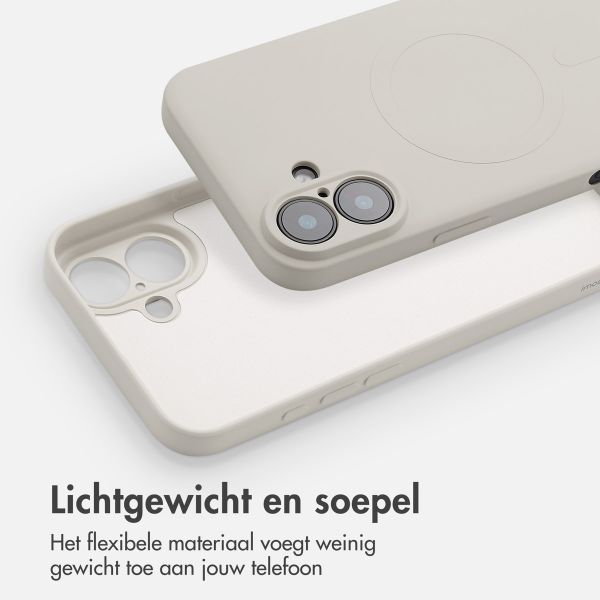 imoshion Color Backcover met MagSafe Apple iPhone 16 Plus - Beige